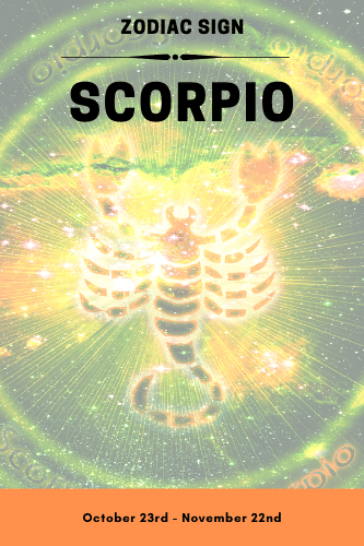 Zodiac Sign Scorpio October 23 To November 22